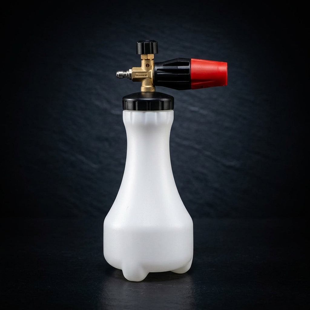 Car Cleaning High Pressure Foam Sprayer for Professional Car Wash, Adjustable Car Pre Wash Foam Lance with Brass Nozzle, 0.6kg, 110*150*350mm