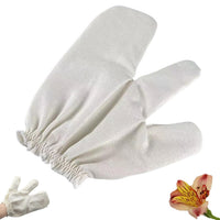 100% Mulberry Silk Exfoliating Gloves (1-Pack)