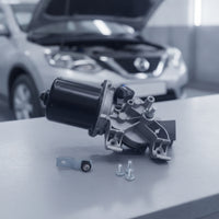 Windshield Wiper Motor and Linkage Assembly Compatible Windshield Wiper Motor Assembly Trouble Auto Part for DIY Car Owners