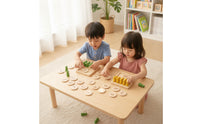 Child-Centered Counting Board with Pegs Smooth Arithmetic Board Numbers Math Toy Preschool for Preschoolers, Toddlers