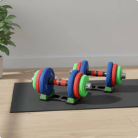 2 Pieces Space Saving Pair of Dumbbell Stands Easy to Use Dumbbell Stand Anti Slip for Home Gym, Workout Room