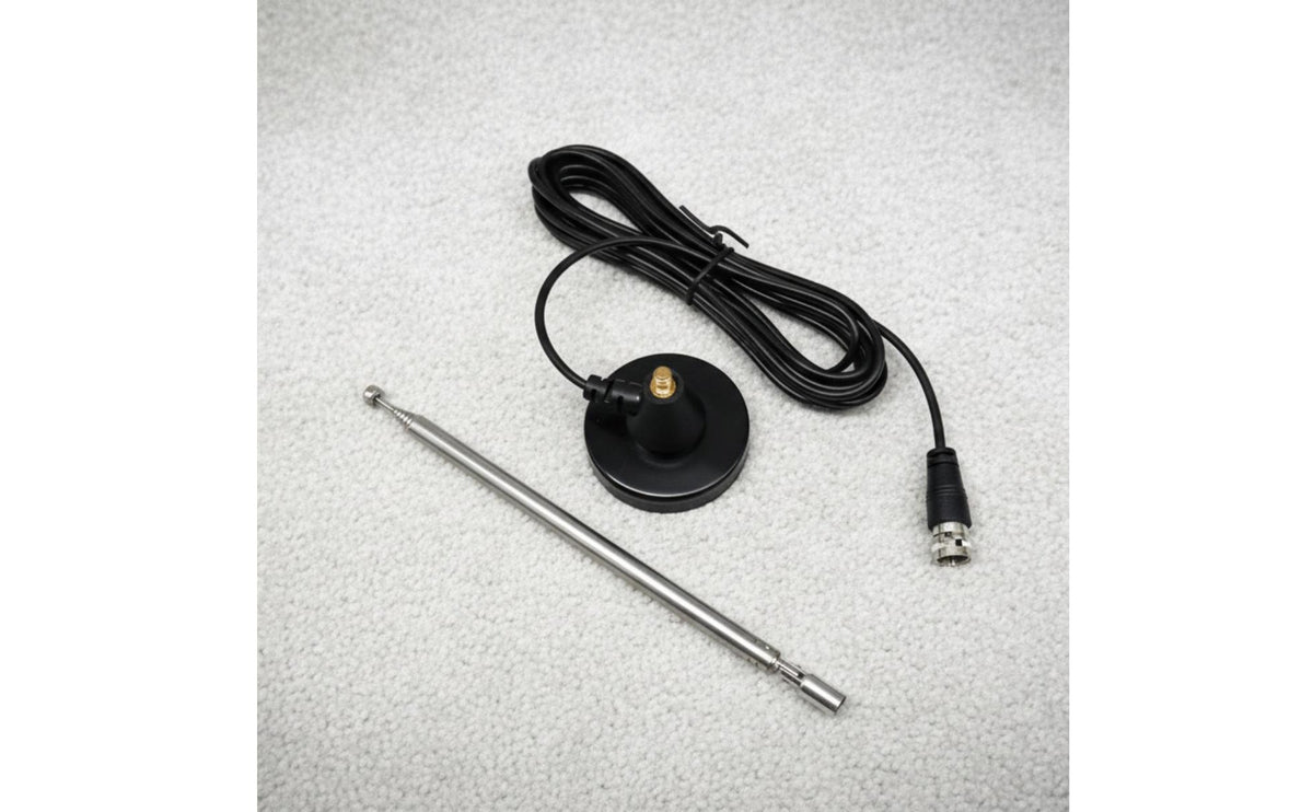 AM DAB Antenna Easy Installation Telescopic 180° Rotatable Extendable Broadcast Collector for Indoor, Home
