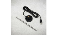 AM DAB Antenna Easy Installation Telescopic 180° Rotatable Extendable Broadcast Collector for Indoor, Home