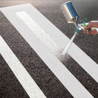 Parking Lot Line Stencil Portable Foldable Pavement Stencil Versatile Use Pavement Striping Template for Factory Floors