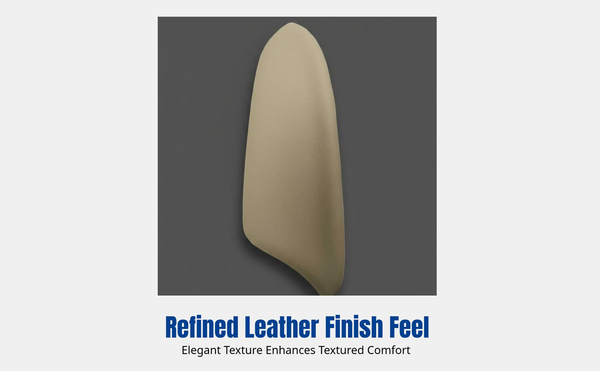 8th Generation Accord Door Armrest Leather Panel, 2008-2013 Interior Handle Cover, Multiple Colors, Custom Fit