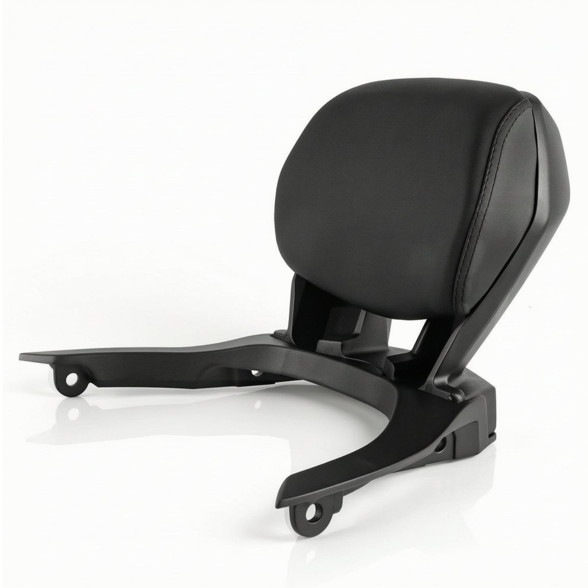 Passenger Backrest Padded Back Support with Mounting Brackets Foam Padding for Commuters, Long-Distance Riders