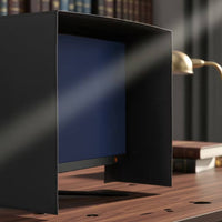 Display Monitor Hood Portable Display Universal Screen Visor for Telecommuters, Shared Workstation