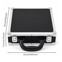 Billiard Ball Storage Case Hard Sided Billiard Ball Case Carrying Box for Tournaments, Home Game Room