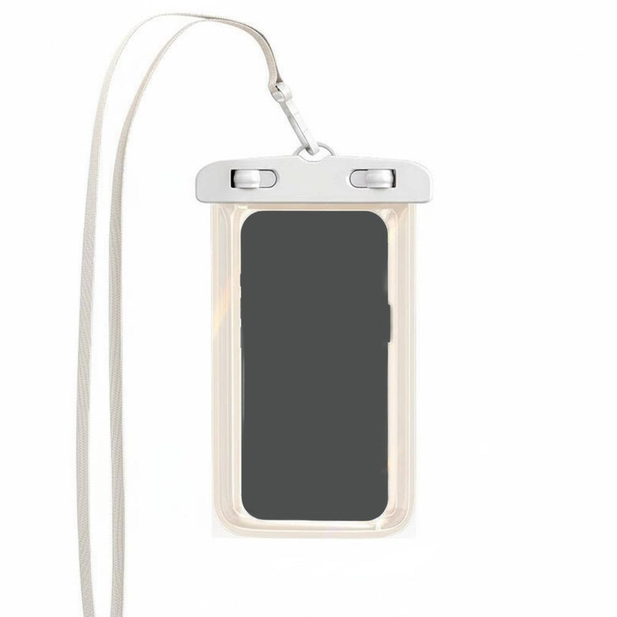 Full Tap-Sensitive Screen Functionality Waterproof Phone Pouch High Clarity Underwater Phone Case Secure Lock Seal for Swimmers, Beach