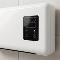 Wall-Mounted Electric Heater Compact Electric Wall Heater Rounded-Corner