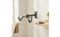 Bike Wall Mount Hanger Telescoping Bike Wall Mount Cycle Hanger with Adjustable Arm Space-Saving Retractable for Cyclists