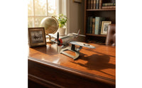 Collectible P-47D Thunderbolt Model Silver-Finish Fighter Aircraft Model with Stand Detailed True-to-Scale for Aviation Enthusiasts, Collectors, History Buffs, Desk Display, Shelf Decor, Office
