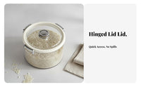 Airtight Seal Rice Storage Container Moisture-Proof Large Capacity Rice Bin Safe for Kitchen