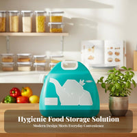 Grain Storage Bag Airtight Closure Food Bag Reusable Food Pouch Multipurpose Autonomous-Standing Sp Exclude Pouch Space Saving