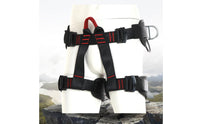 Fall Protection Half-Body Harness Adjustable Harness with D-Rings Reinforced Long-Lasting for Outdoor Work