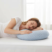 Ear Hole Pillow Cervical Support Piercing Pillow Portable Bedding Accessory for Travel