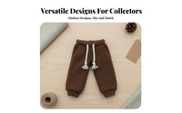 For OB11 Doll Joggers Drawstring Waist 1/12 Pants Finely Stitched 1/12 Doll Outfit