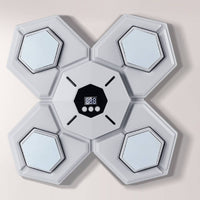 Rechargeable Wall-Mounted Boxing Target Digital Display Smart Boxing Target Soft Striking Surface Bluetooth Punching Machine ABS+PC Shell