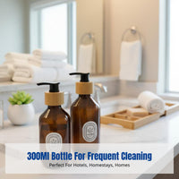 Shampoo Dispenser Bottle, PET Travel Container, Hotel, Guesthouse Scent, Liquid Soap