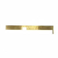 Violin Fingerboard Angle Ruler Materials Fingerboard Installation Gauge Brass Violin Neck Angle Gauge for Instrument Repairers