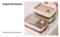 Underwear Compartment Box Built-in Scent Holder Compartment Storage Box