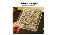 Clear Compartment Container space-saving Jewelry Case long-lasting for bureau, Investors
