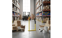 Ergonomic Handle Manual Stretch Film Dispenser Polished Finish Stretch Film Dispenser Galvanized Surface Shipping Supply for Warehouse, Logistics