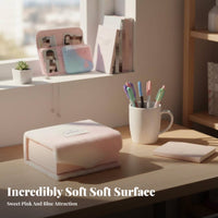 Soft Photocard Storage Box Korean Design Small Collectible Card Box for Students