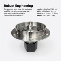 304 Stainless Steel Fogging Nozzle, Universal Adjustment Fogging Nozzle, Industrial Fog Nozzle, Dust Suppression Nozzle