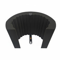 Noise Reduction Audio Capture Device Isolation Screen Reduces Reverberation & Reflections Mic Isolation Screen Lightweight Portable Vocal Booth Foldable Design for Vocalists