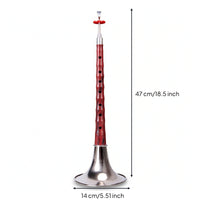 Key Suona Portable Chinese Suona Lightweight Woodwind Instrument for Beginners, Rehearsal