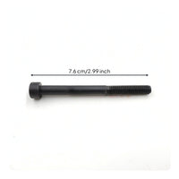 4 Pieces 6mm Long-Shank Screw Heavy-Duty Replacement Fastener Sturdy Screwdriver Bit High Hardness for DIYers