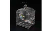 Stainless Stainless Steel Birdcage Cage Easy to Clean Birdcage Cage with Pull-out Tray Heavy Duty for Finches