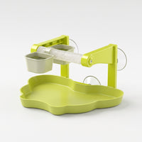 Textured Suction Cup Bird Perch Space-Saving Pet Supply for Glass Door