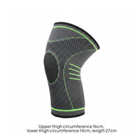 Ultra-Thin Knee Compression Sleeve Breathable Knee Brace Sleeve Knitted Sports Protection Men and Women for Running, Basketball, Football, Cycling