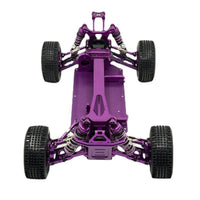 1/12 Scale RC Chassis Frame Easy Installation Metal RC Car Chassis Pre-Assembled 1/12 Scale Car Frame Kit for Rough Terrain