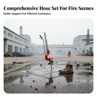 Heavy Duty Piercing Fire Nozzle High Temperature Resistant Angled Fire Nozzle Demolition Water for Firefighters, Industrial Workers, Property Managers, Emergency Reaction, Agricultural Irrigation