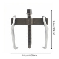 Adjustable Two-Jaw Puller Heavy-Duty 2-Jaw Puller Corrosion-Resistant Compact for Garages
