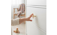 Flower Knob Metal Cabinet Drawer Pull Elegant Cabinet Drawer Knob for Dresser, Lavatory Vanities