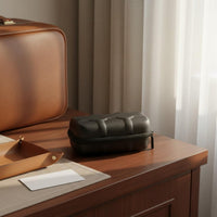 Watch Case Zippered Travel Watch Storage Organizer Compact Container for Display