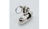 Deck Hinge with Pin and Hoop Resistant Deck Hinge with Pull Hoop Easy to Install Hardware for Boats, Yachts