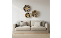 3 Pieces bohemian Wall Decor Nordic Style Woven Wall Art Fiber