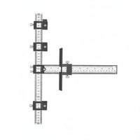 Precise Positioning Cabinet Handle Installation Jig High Precision Drawer Pull Installation Jig Multi-Functional for Carpenters, Woodworking