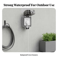 Waterproof Socket Box Dustproof Waterproof Power Box Type 86 Socket Protector Secure Latch Weatherproof Receptacle Cover