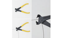 Guitar Fret Cutter Clean Cuts Fret Wire Cutter Plier Less Filing Angled for Luthiers, Luthier Work, Instrument Maintenance