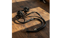 Motorcycle Switch Assembly Wired Motorcycle Handlebar Switch Handlebar Control Unit Multi-Function Easy to Install