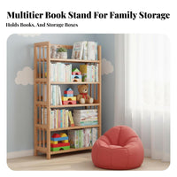 Simple Design Multi-Tier Shelving single design Multifunctional 6-Tier Etagere shelving single design Large Capacity shelving single design Easy to Assemble for Children, Homeowners, Apartment Dwellers, Study, Child's Room, Bedroom, Entryway
