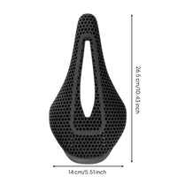 Comfortable Ultralight Road Bike Saddle Ergonomic Carbon Fiber Bike Saddle for Mountain Bikers