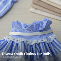 Doll Clothes Set Design Doll Clothing Set Interchangeable Pieces Toy Accessory for Collecting