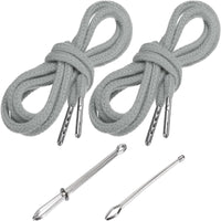 2 Pieces Replacement Drawstring with Easy Threader Strong Fastener Reinforced